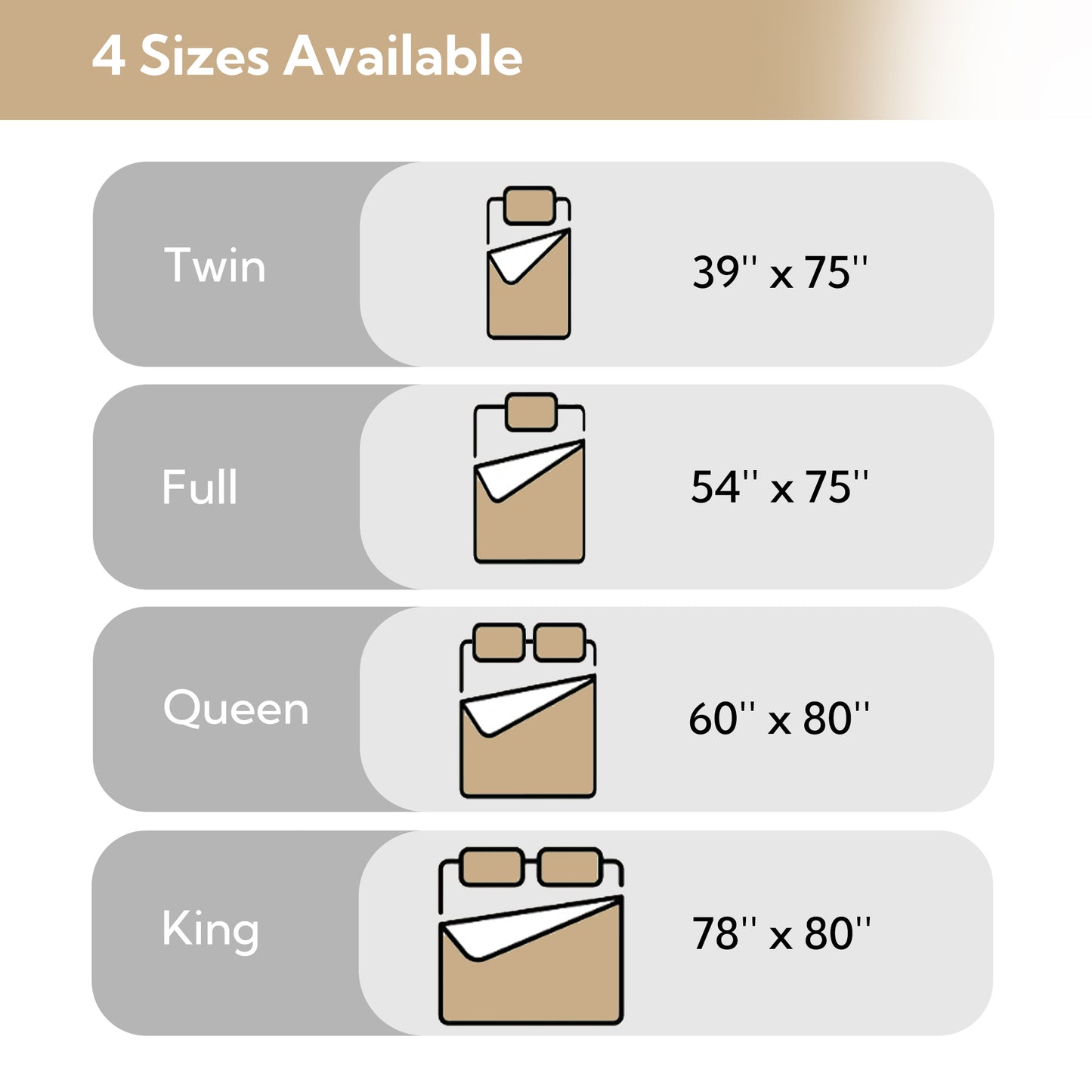 Electric Mattress Pad Full Size 54'' × 75'', Dual Controllers, 4 Heating Levels & 10 Hour Auto Shut Off, Elastic Deep Pocket, Warm and Soft Comfort Fabric, Machine Washable, Grey