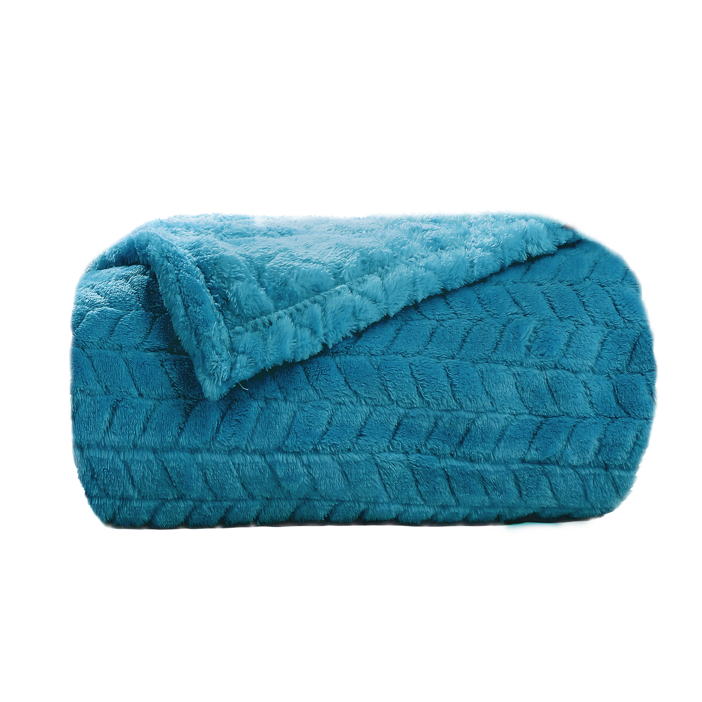 SUNNY HEAT Bed Blanket 59×78 Inches, Breathable and Cozy Microplush for Bed Sofa Couch, Suitable for All Seasons, Lake Blue