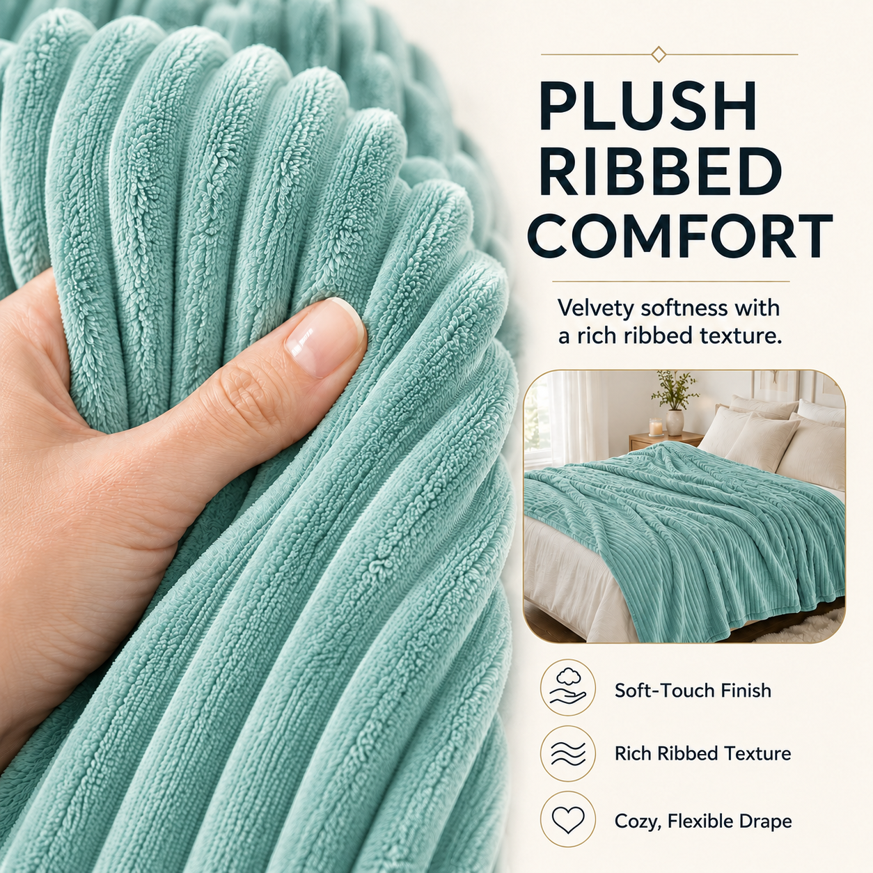 SUNNY HEAT Electric Heated Blanket 62"x84" Twin Size Flannel Machine Washable, Warm and Cozy all Night,9 Heating Levels & 1-10 Hours Auto Off -Pea Green