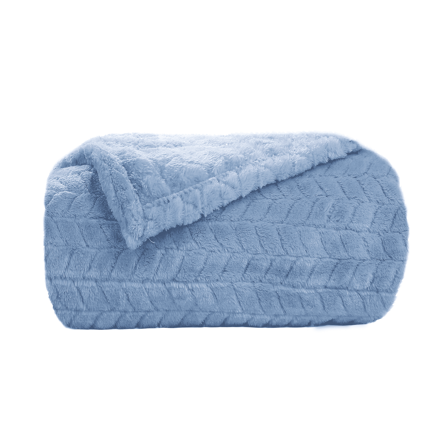 SUNNY HEAT Bed Blanket 28×40 Inches, Breathable Cozy Microplush, for Bed Sofa Couch Recliner, for Pet Dog Cats, All Seasons Use, Sky Blue