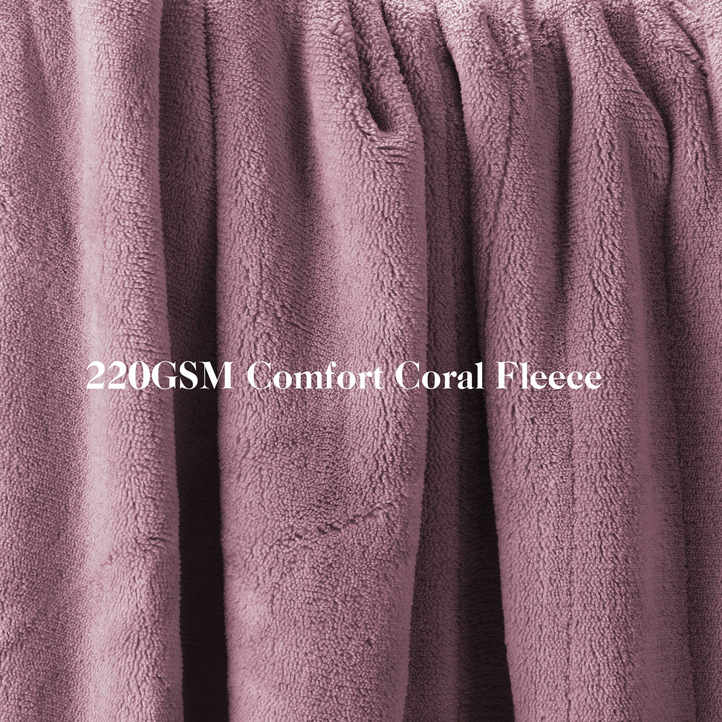 Electric Heated Blanket Coral Fleece 72" x 84" Full Size-4 Heating Settings & 10 Hours Auto Off, Breathable Machine Washable-Purple