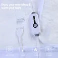 SUNNY HEAT Electric Mattress Pad Full Size with 4 Temperature 10H Auto-off, White