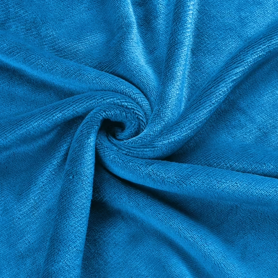 SUNNY HEAT Electric Heated Blanket Flannel 84" x 90" Queen Size-4 Heating Settings & 10 Hours Auto Off, Cozy Machine Washable-Teal