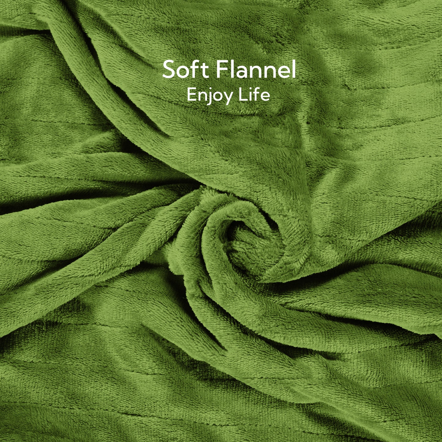 SUNNY HEAT Electric Heated Blanket Queen Size 84" x 90" Soft Flannel with 5 Levels Heating & 10Hs Auto off, Dual Controllers, Dual Zone Temperature Control, Light Grass Green