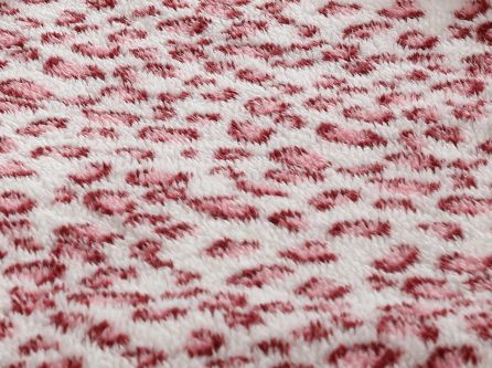 SUNNY HEAT Heated Electric Blanket Full Size 72' 'x 84'' 6 Heating Levels & 1-10 Hours Auto Off , Leopard Pink & White